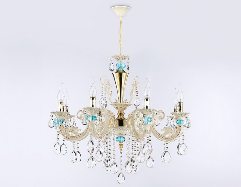 Подвесная люстра с хрусталем Ambrella Light TR4926
