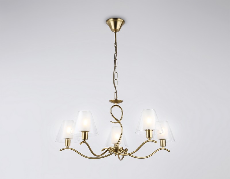 Подвесная люстра со стеклянными плафонами Ambrella Light LH57091 Подвесная люстра со стеклянными плафонами Ambrella Light LH57091