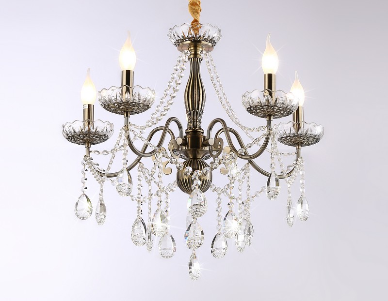 Подвесная классическая люстра с хрусталем Ambrella Light TR4949 Подвесная классическая люстра с хрусталем Ambrella Light TR4949