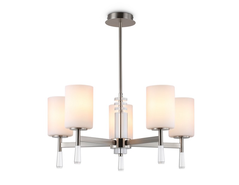 Люстра со стеклянными плафонами на штанге Ambrella Light LH56251