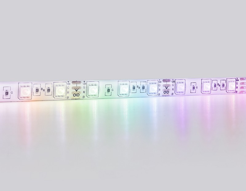 Комплект светодиодной ленты RGB Ambrella Light 5m GS2502 5050 60Led /14.4W m/ 12V IP65 RGB 5m Ambrella Light GS2502