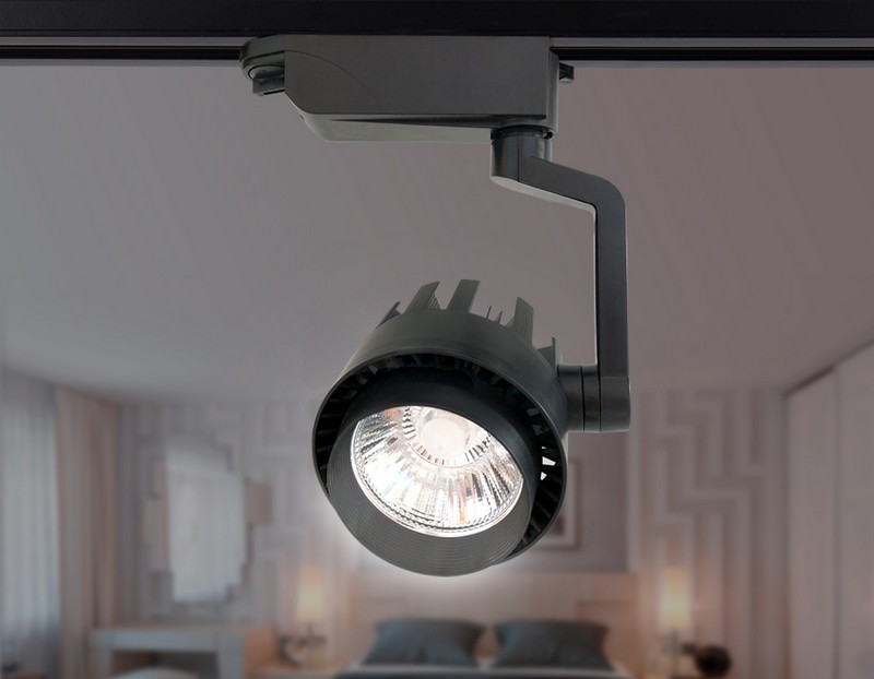 Трековый однофазный светодиодный светильник Ambrella Light GL6108 Трековый однофазный светодиодный светильник Ambrella Light GL6108