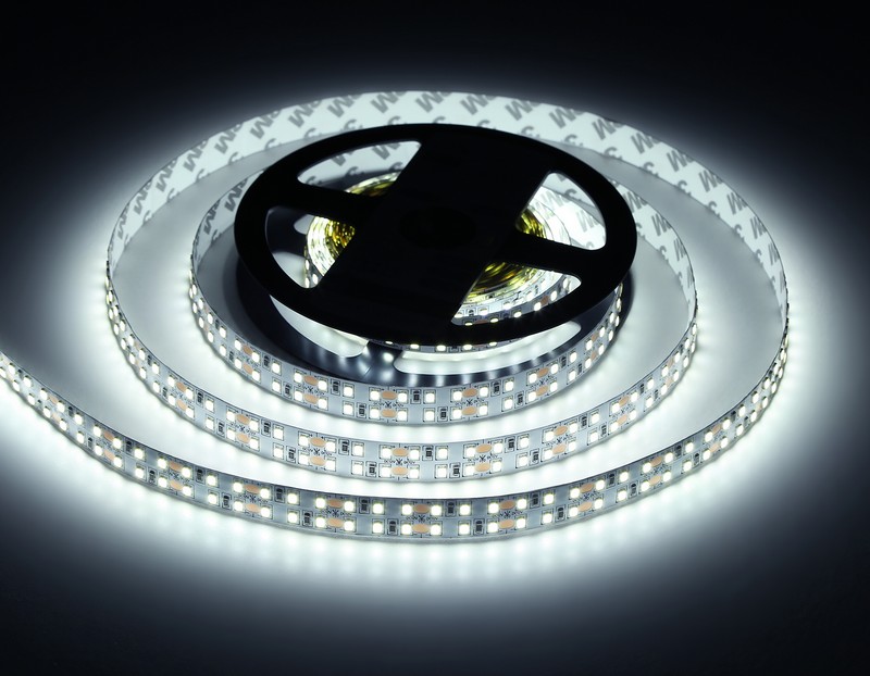 Светодиодная лента двухрядная Ambrella Light GS1703 2835 240Led /24W m/ 12V IP20 6500K 5m Ambrella Light GS1703 Светодиодная лента двухрядная Ambrella Light GS1703 2835 240Led /24W m/ 12V IP20 6500K 5m Ambrella Light GS1703