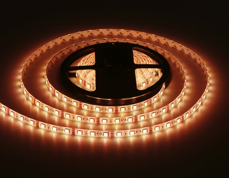 Комплект светодиодной ленты RGB Ambrella Light 5m GS2502 5050 60Led /14.4W m/ 12V IP65 RGB 5m Ambrella Light GS2502