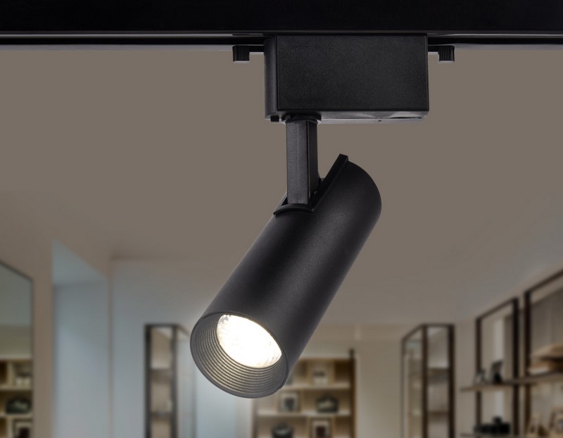Трековый однофазный светодиодный светильник Ambrella Light GL5858 Трековый однофазный светодиодный светильник Ambrella Light GL5858