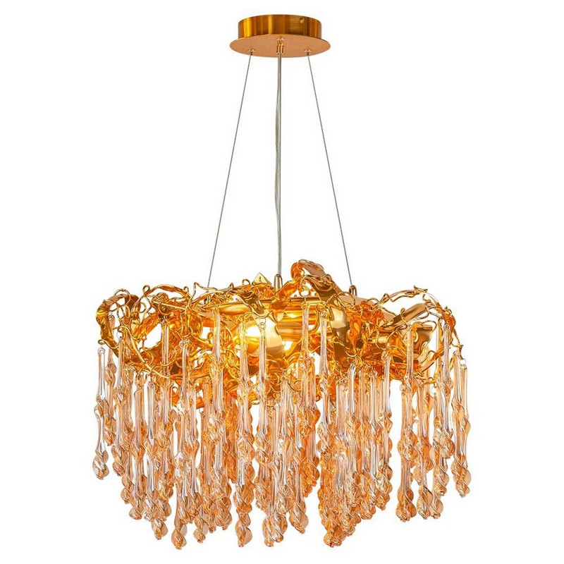 Подвесная люстра AM Group TIFFANY SP6 GOLD
