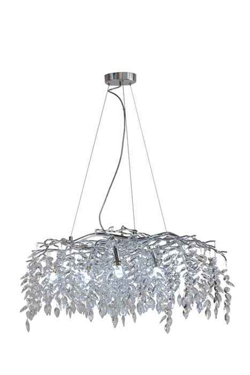 Люстра подвесная LEAF FALL D1200 CHROME