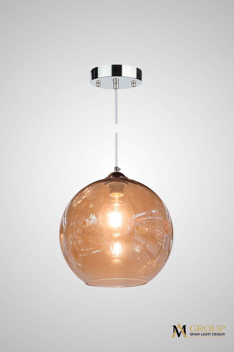 Подвесной светильник в стиле Лофт AM Group AM261-300 AMBER