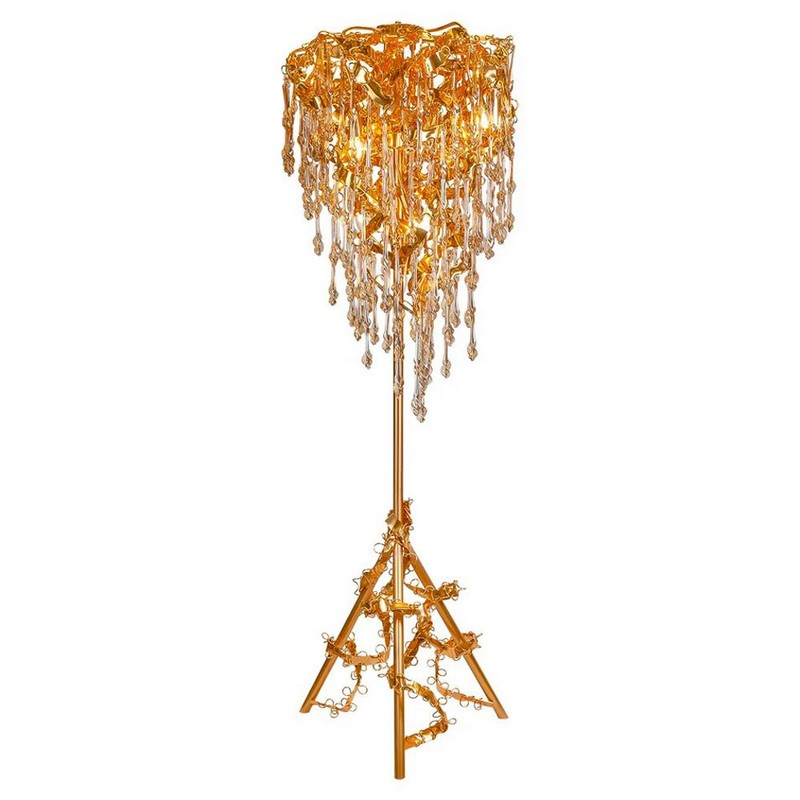 Напольный торшер AM Group TIFFANY PT7 GOLD