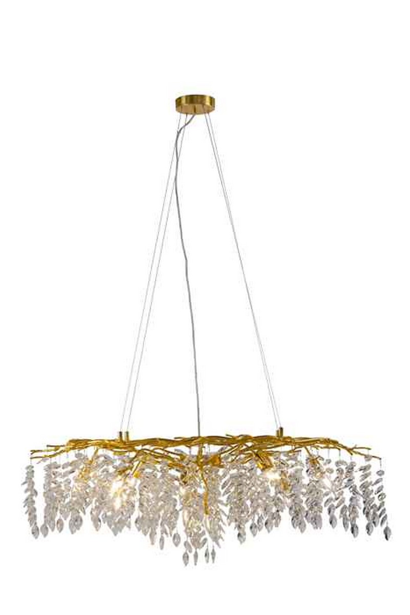 Люстра подвесная LEAF FALL L1200 GOLD