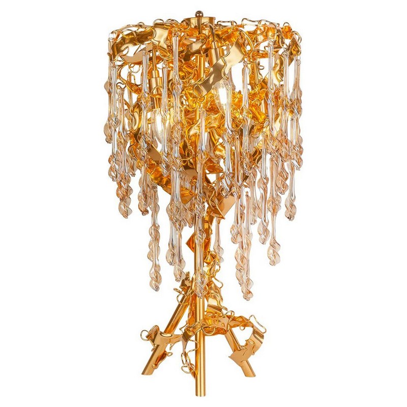 Настольная лампа AM Group TIFFANY TL4 GOLD