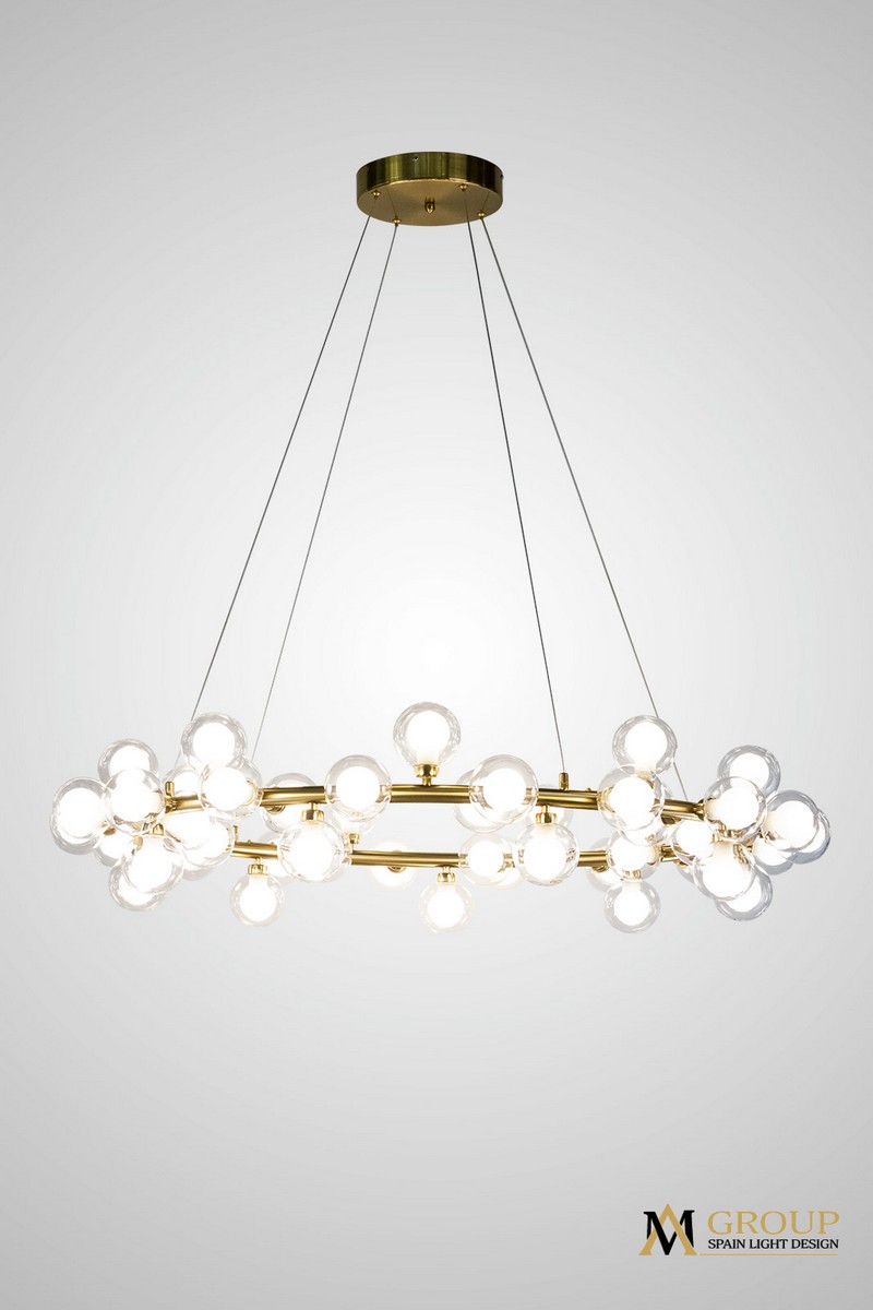 Подвесной светильник AM470 D1000 POLISHED GOLD
