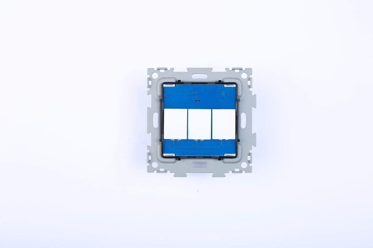 Универсальный механизм сенсорного выключателя на стандарте ZigBee на 3 линии, работает с АЛИСОЙ CGSS UNION-L3ZB