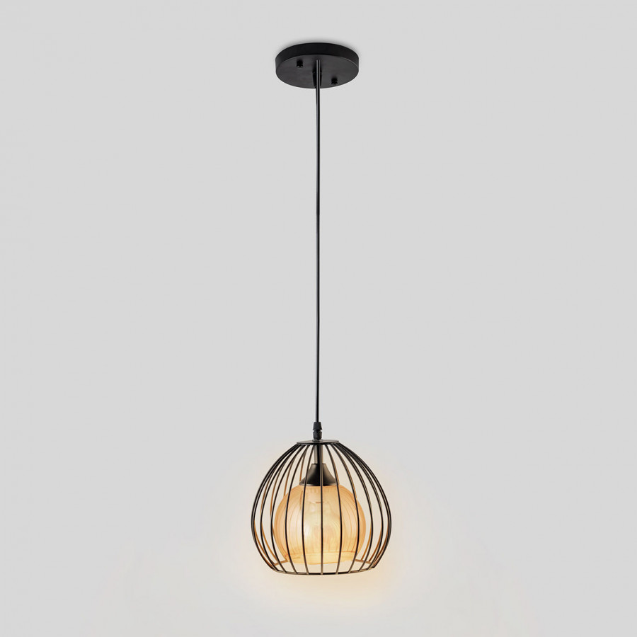 Люстра подвесная 1*60Вт E27 MD.3959-1-P BK IMEX