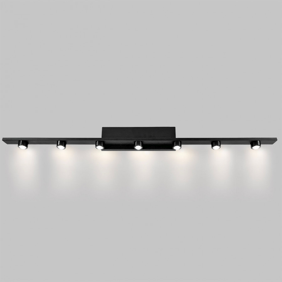 Светильник картинный LED 7*3W 4200K Матовый черный 220V IP20 L=840 мм IL.0040.0050-7 SBK IMEX