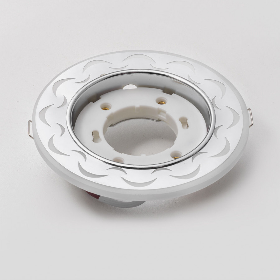 Светильник GX53+LED 4W 4000K, встраиваемый АКРИЛ CH/WH+CH IL.0031.0102 IMEX