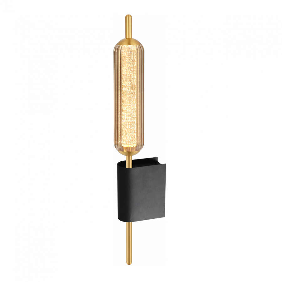 Бра настенное светодиодное 5W, 4000K, плафон янтарный PLW-7076-105-AMBER IMEX