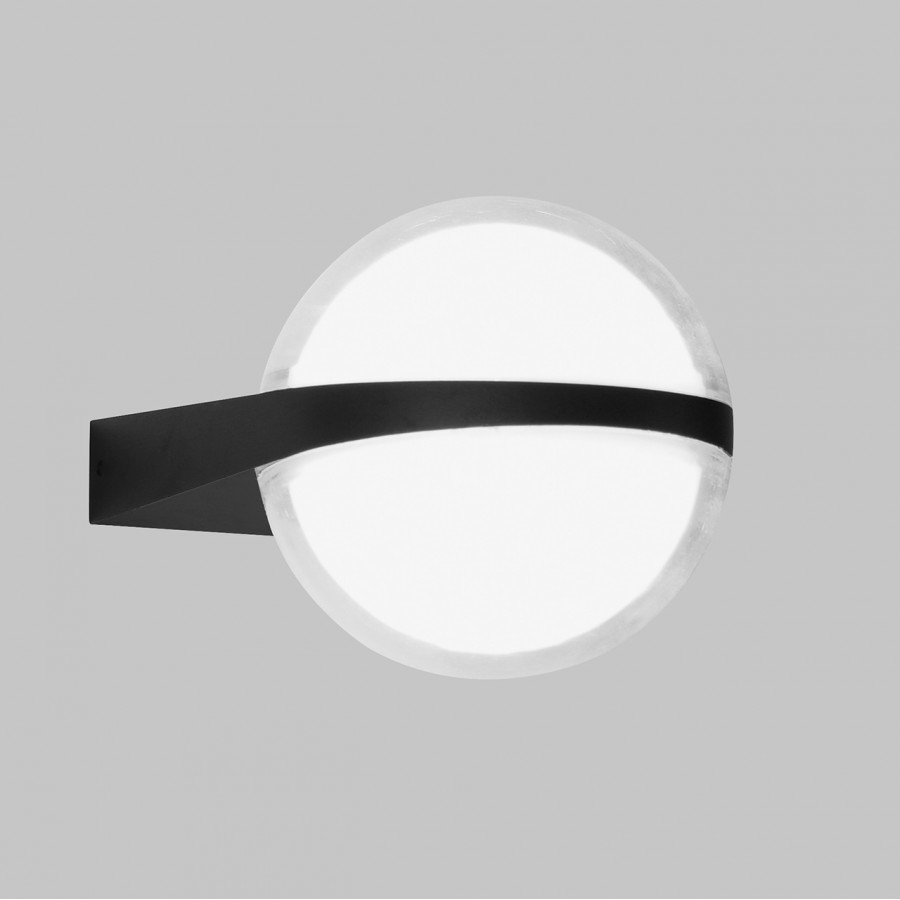 Светильник уличный настенный LED 12W 4000K Черный 220V IP54 IL.0014.0022-BK IMEX