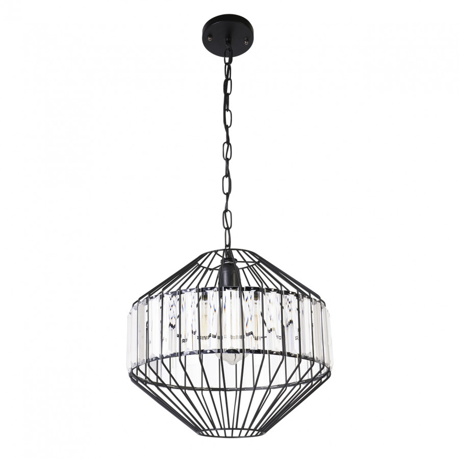 Люстра подвесная 3*60Вт E27 MD.1710-1-P BK IMEX