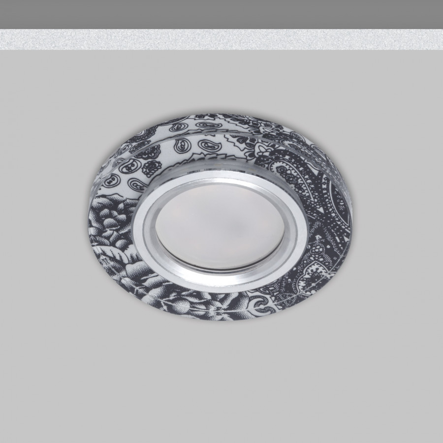 Светильник MR16+LED встраиваемый ALUM/WH+Silver 35Вт+LED 3Вт IL.0026.3315 IMEX