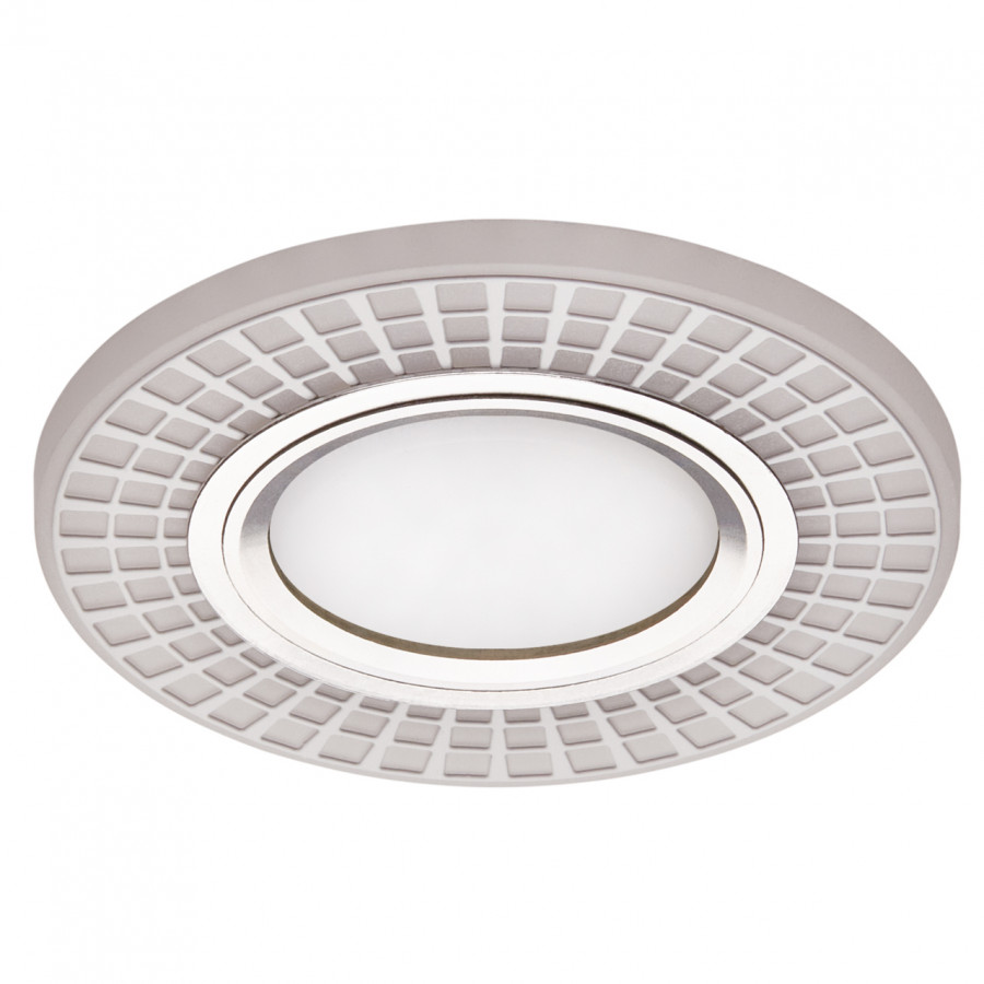 Светильник GX53+LED 4W 4000K, встраиваемый АКРИЛ CH/WH+CH IL.0031.0602 IMEX