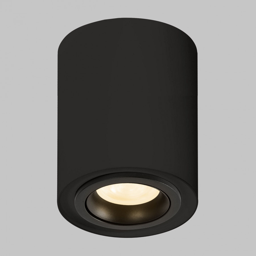 Светильник GU10 1*50W потолочный спот Черный IL.0005.2400-BK IMEX