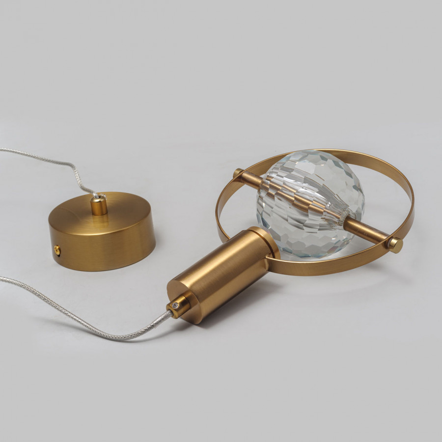 Люстра подвесная светодиодная, 1*3Вт, золотая бронза, 4000K CR.23454-1-P-GB-LED IMEX