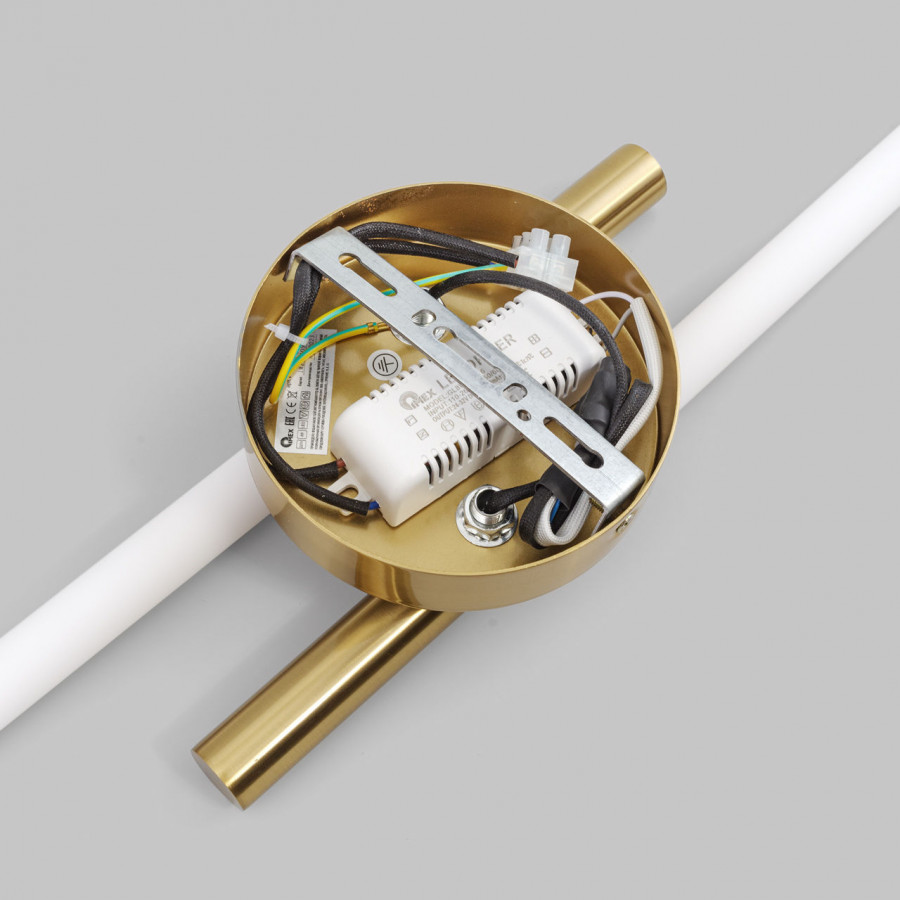 Бра настенное двойное LED 8W, матовое золото PLW-7048-570SGD IMEX