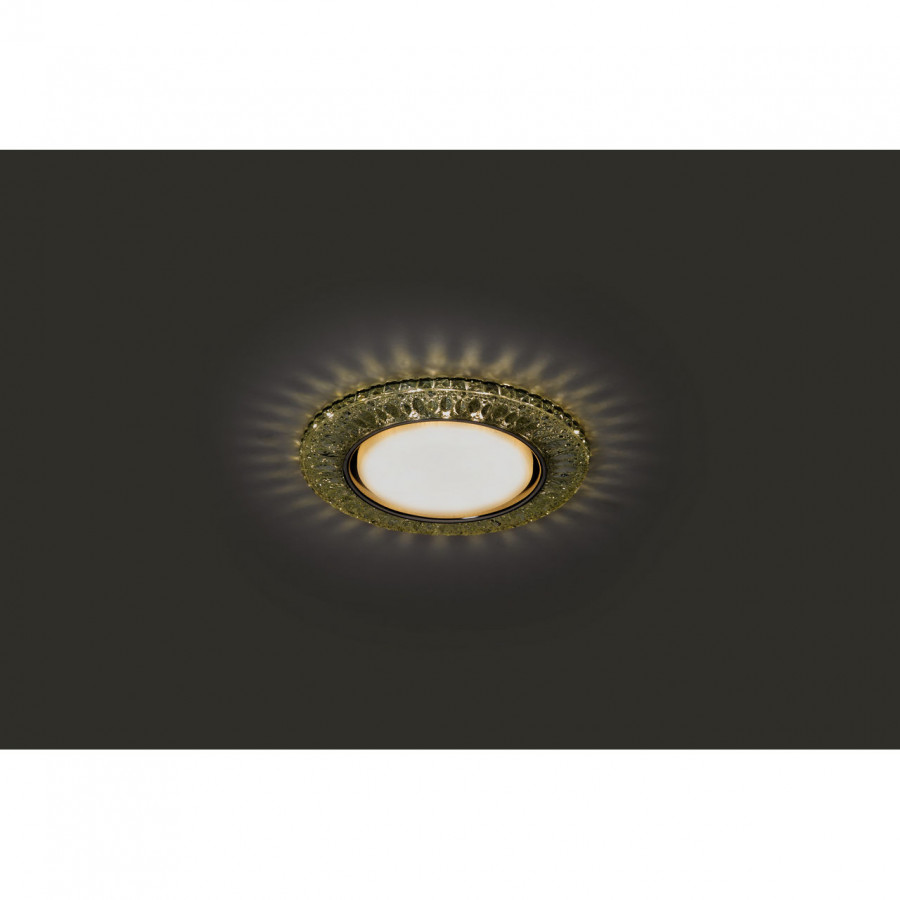 Светильник GX53+LED 4W 4000K, встраиваемый ПОЛИКРИСТАЛЛ CH/CLEAR IL.0028.0103 IMEX