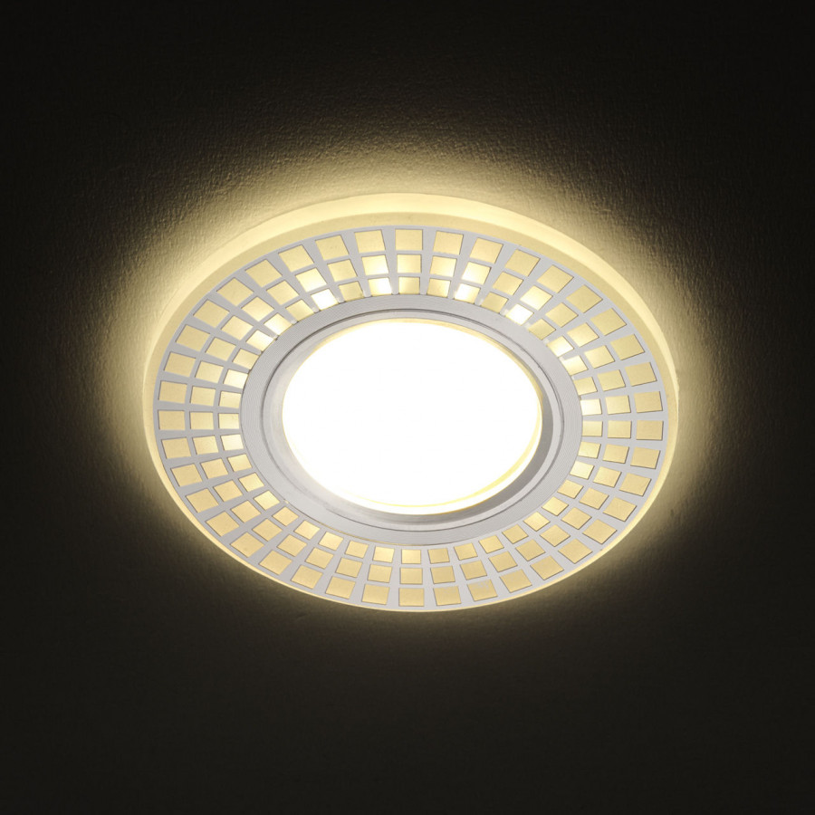 Светильник MR16+LED 3W 4000K, встраиваемый акрил, CH/WH+CH IL.0030.0602 IMEX