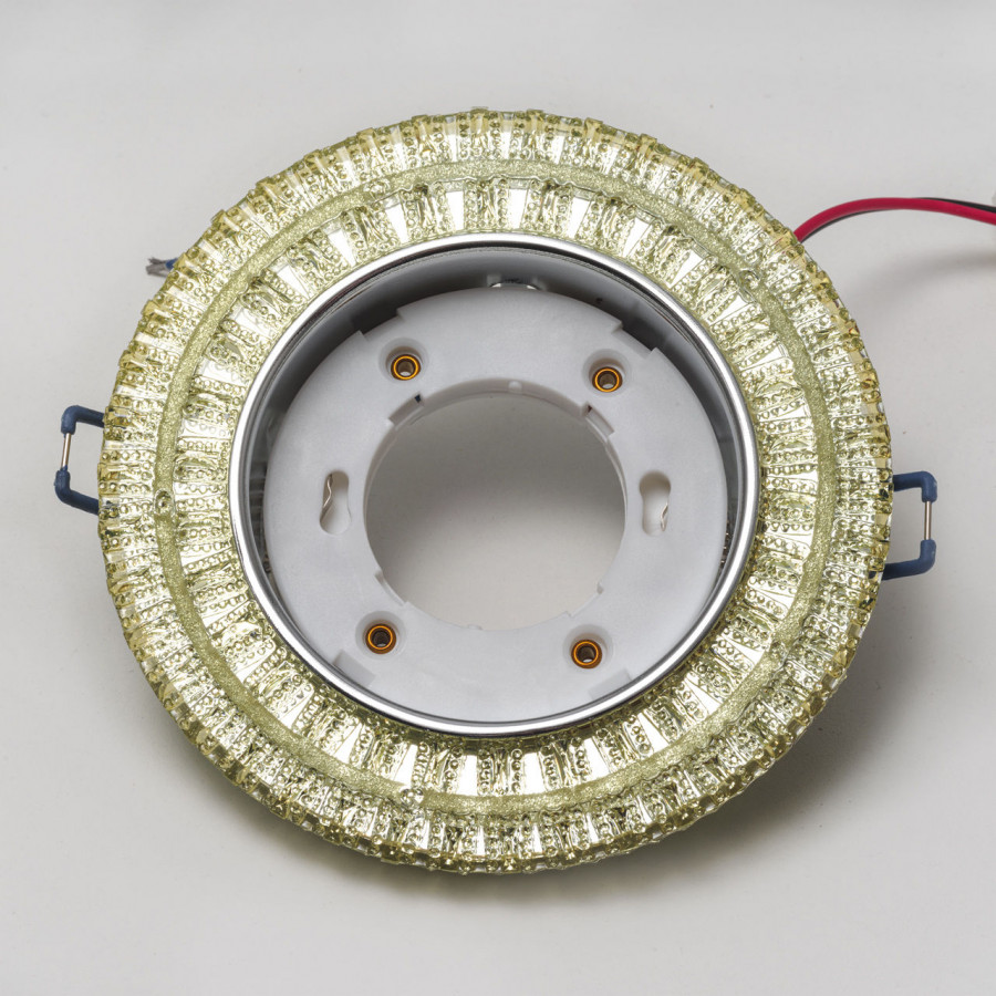 Светильник GX53+LED 4W 4000K, встраиваемый ПОЛИКРИСТАЛЛ CH/CLEAR IL.0028.2303 IMEX