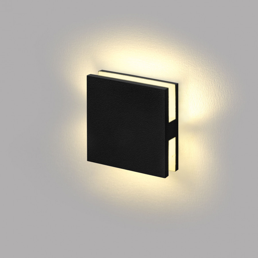 Подсветка для лестниц LED 3Вт 3000К IP44 Черный IL.0013.3007-BK IMEX