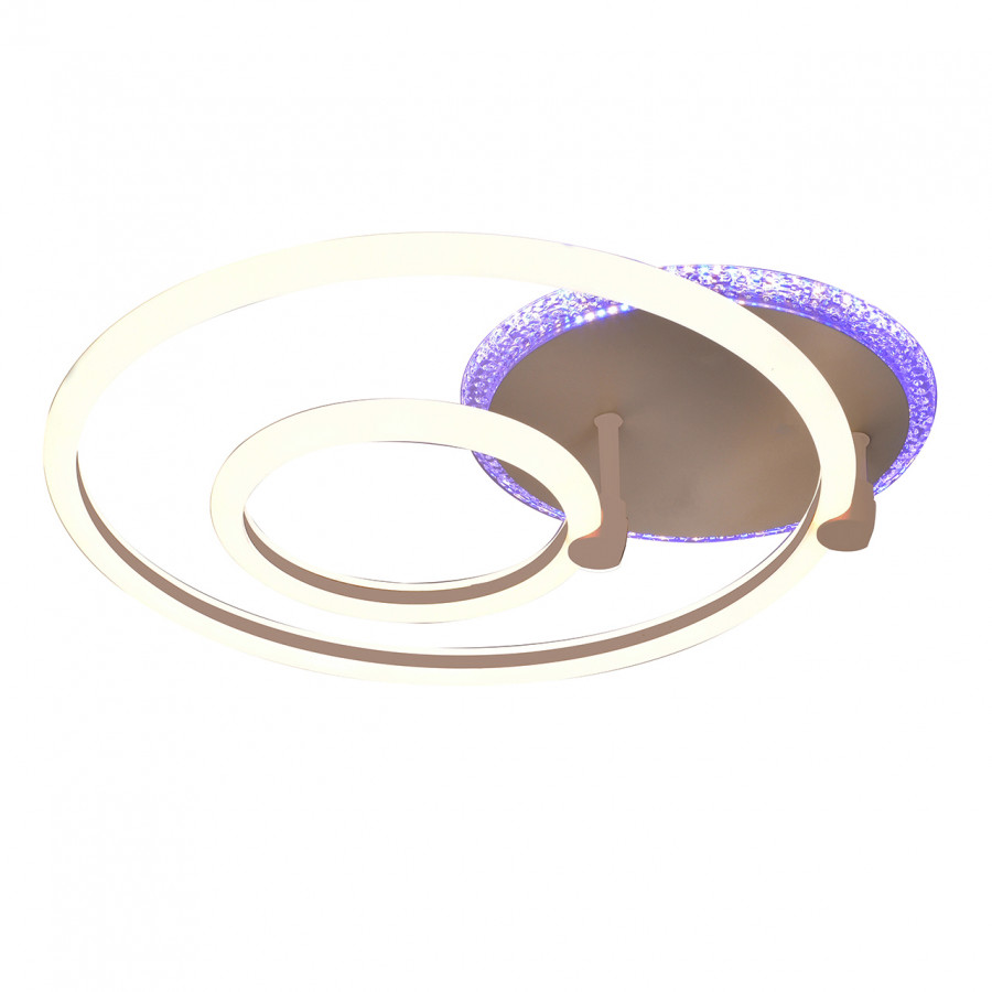 Люстра потолочная LED 68W, пульт ДУ, цветная подсветка базы PLC-7034-400 IMEX