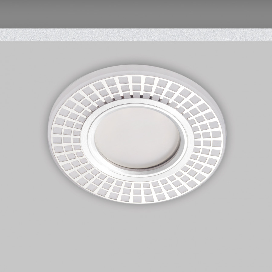 Светильник MR16+LED 3W 4000K, встраиваемый акрил, CH/WH+CH IL.0030.0602 IMEX