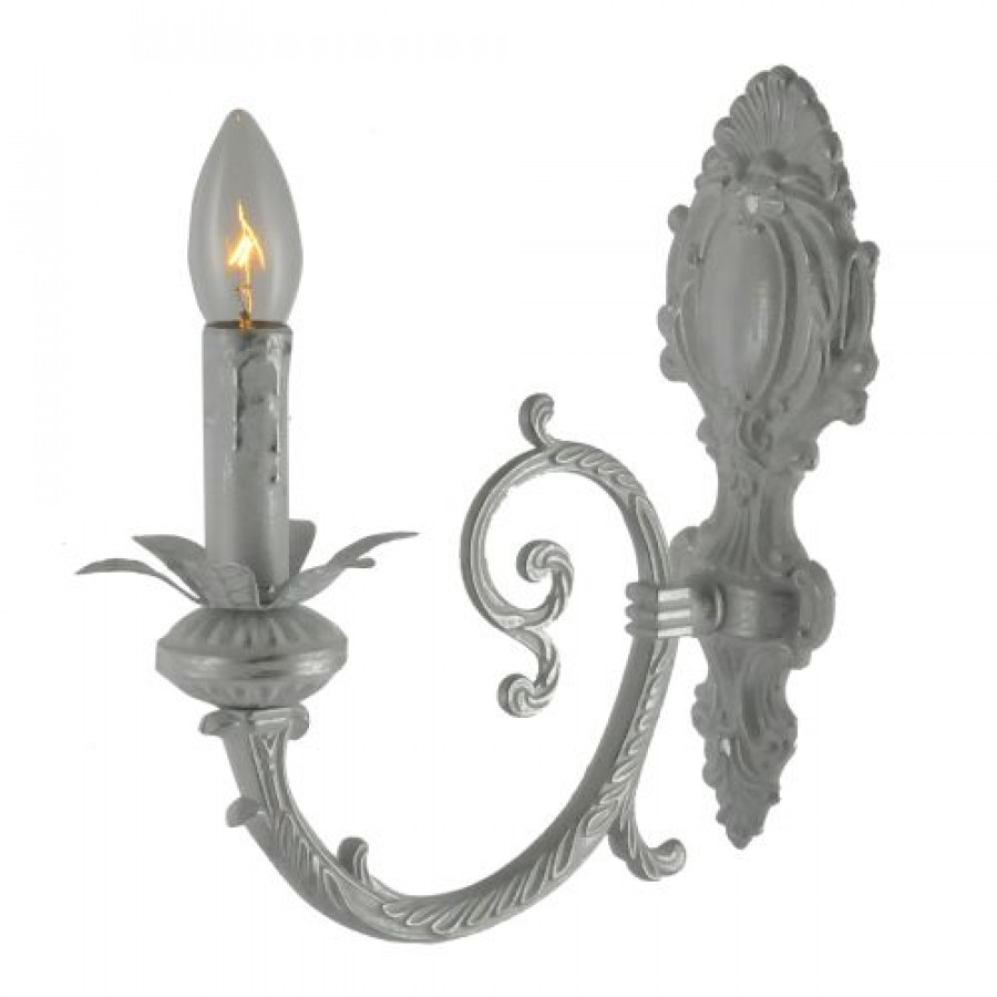Бра 1*60ВТ Е14 KL.77530-1-W WH IMEX