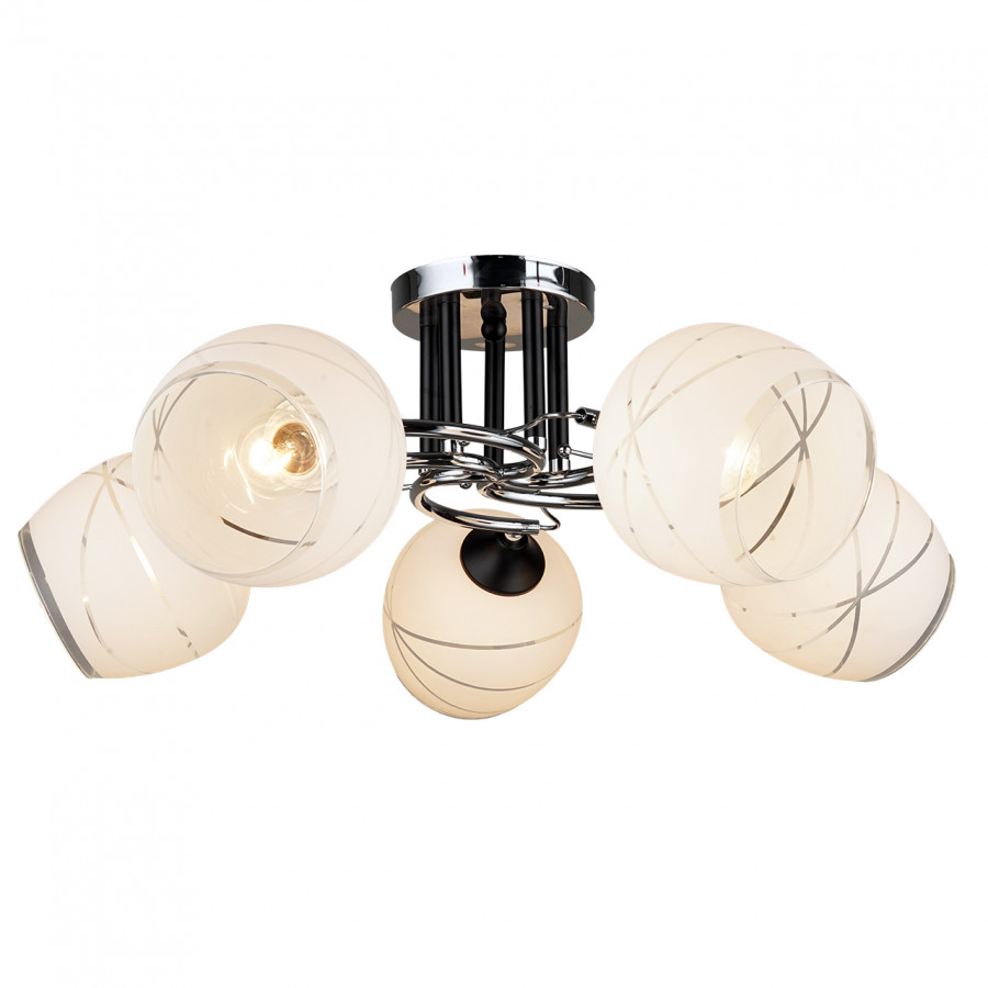 Люстра потолочная 5*60Вт E27 MD.QH-0075-5 CH IMEX