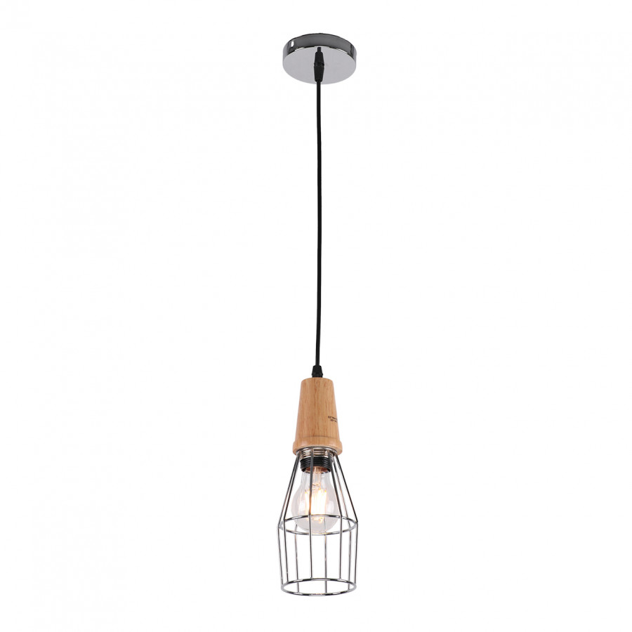 Люстра подвесная 1*60Вт E27 MD.0914-1-P CH IMEX