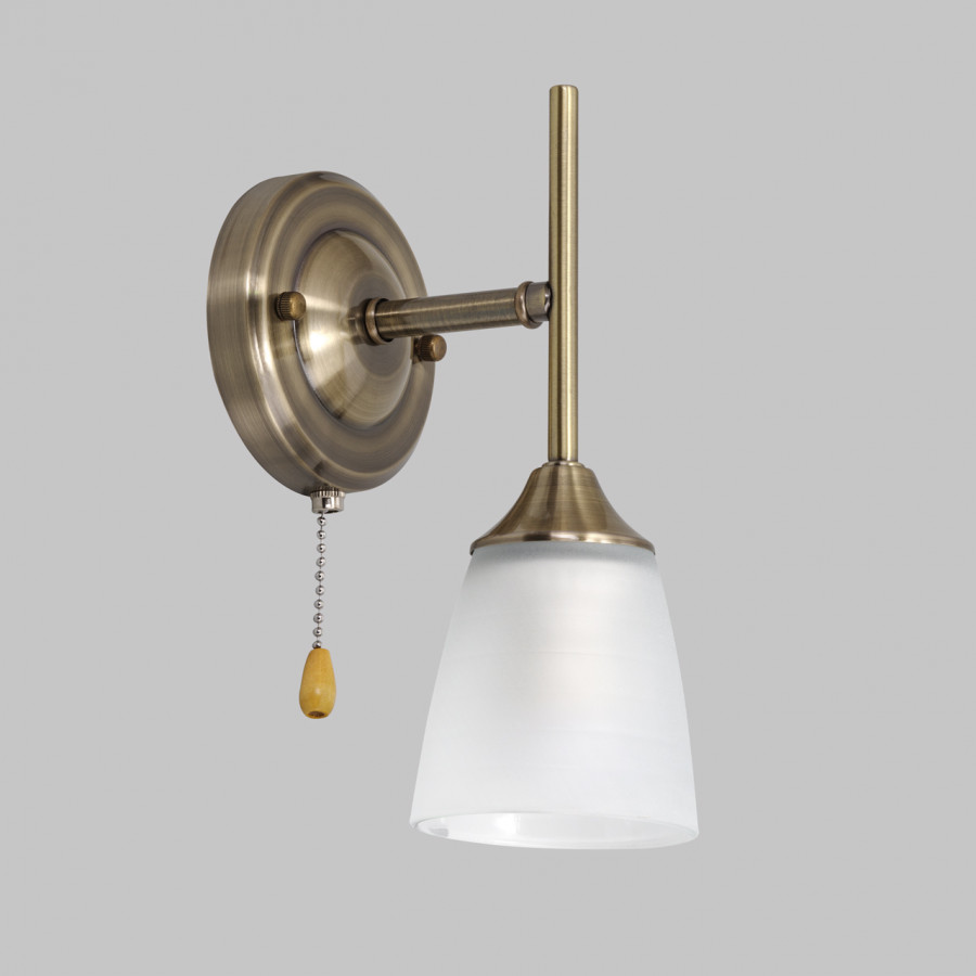 Бра настенное, 1*Е27, бронза MD.2168-1-W-AB IMEX