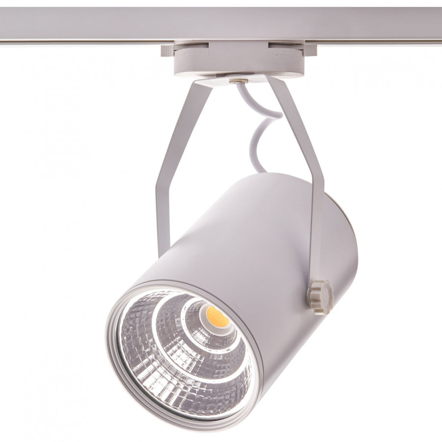 Светильник 15W на однофазный трек 220V, LED 3000K, Белый IL.0010.0064 IMEX