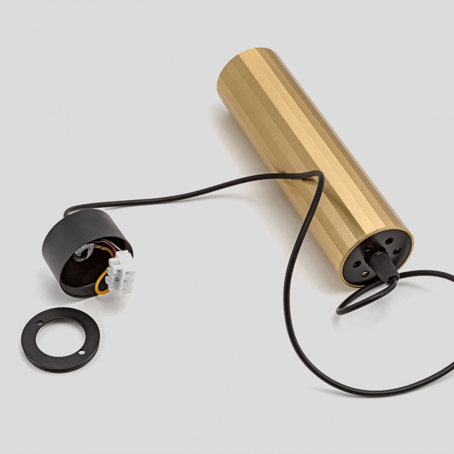 Светильник GU10 1*50W подвесной Бронза+Черный IL.0005.1900-P BRONZE+BK IMEX