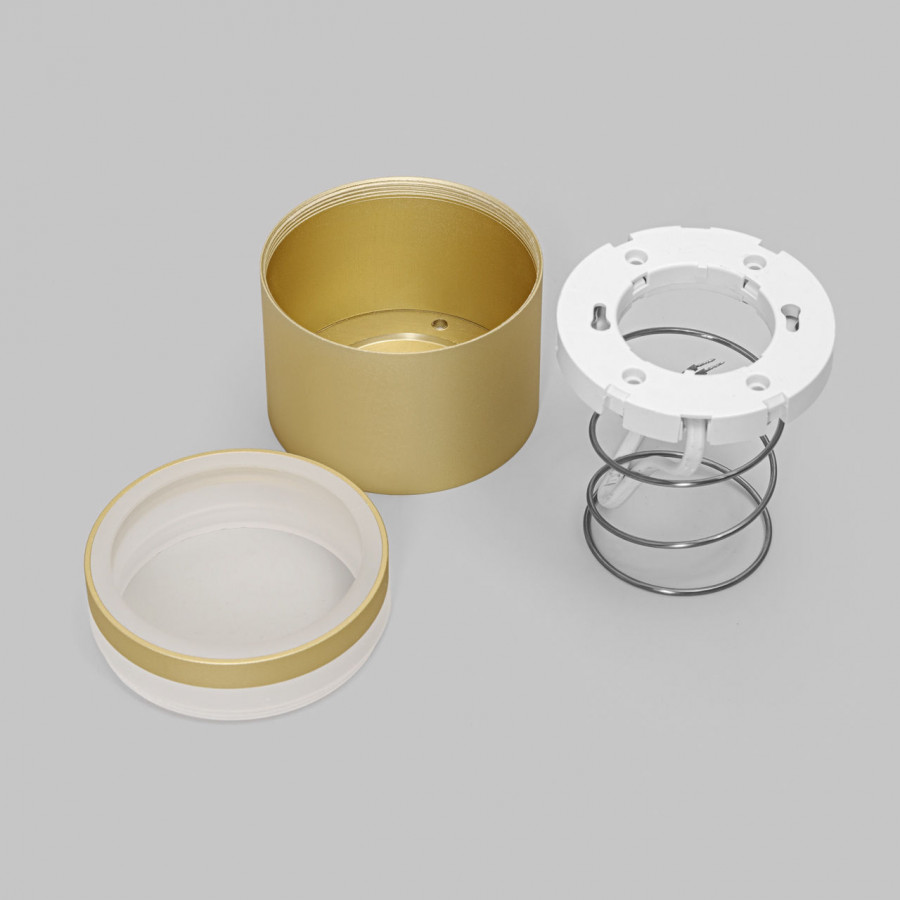 Светильник GX53 1*12W потолочный спот Матовое Золото IL.0005.4500 MG IMEX