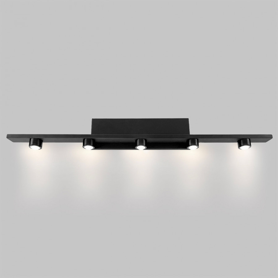 Светильник картинный LED 5*3W 4200K Матовый черный 220V IP20 L=600 мм IL.0040.0050-5 SBK IMEX