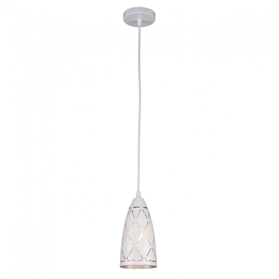Люстра подвесная 1*60Вт E27 MD.2963-1-P WH+SL IMEX