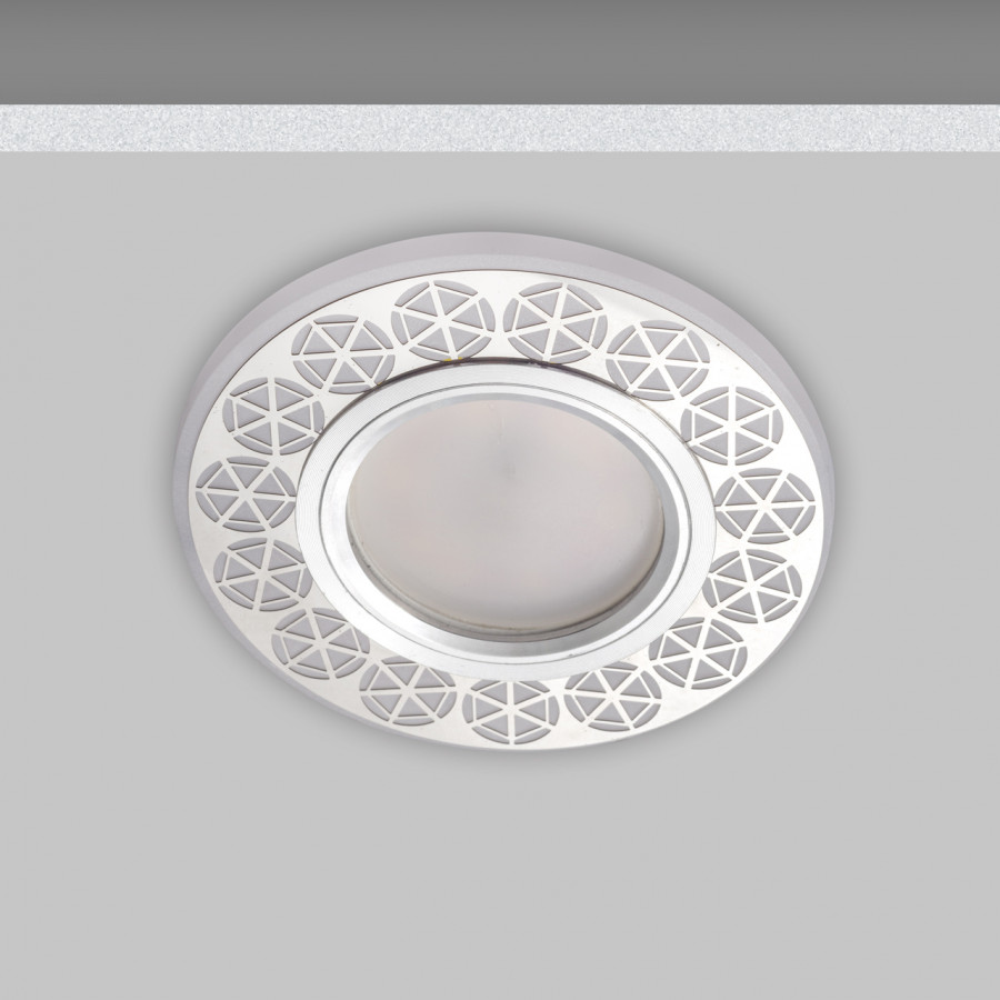 Светильник MR16+LED 3W 4000K, встраиваемый акрил, CH/WH+CH IL.0030.0502 IMEX
