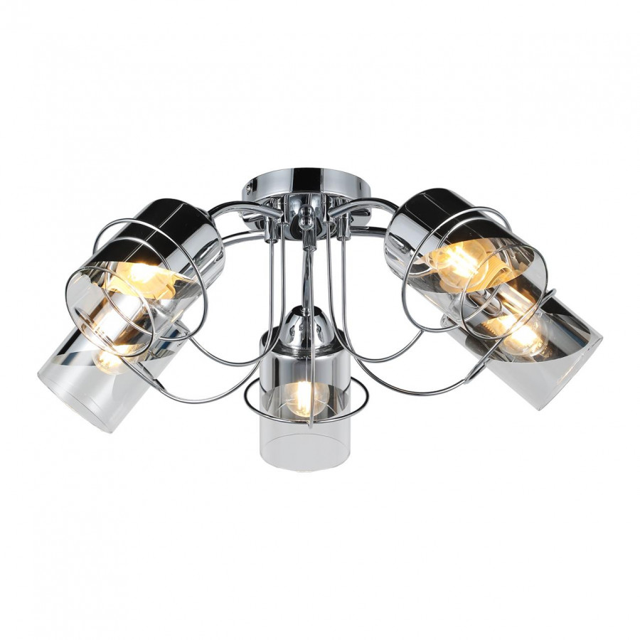Люстра потолочная Е27 5*60Вт MD.1523-5-S-CH IMEX