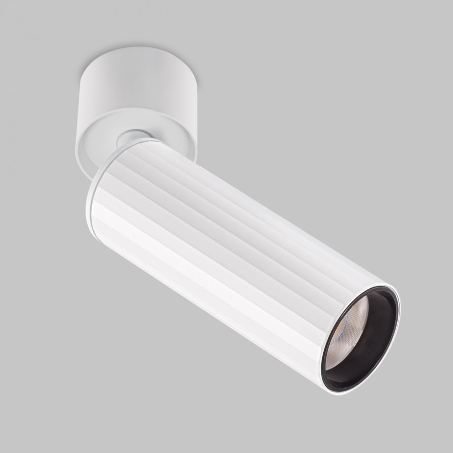 Светильник 7W настенный 220V, LED 4000K, Белый+Черный IL.0005.4601 WH+BK IMEX