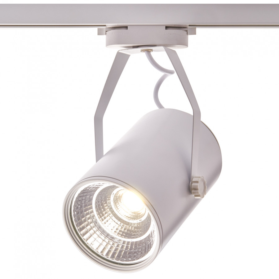 Светильник 15W на однофазный трек 220V, LED 3000K, Белый IL.0010.0064 IMEX