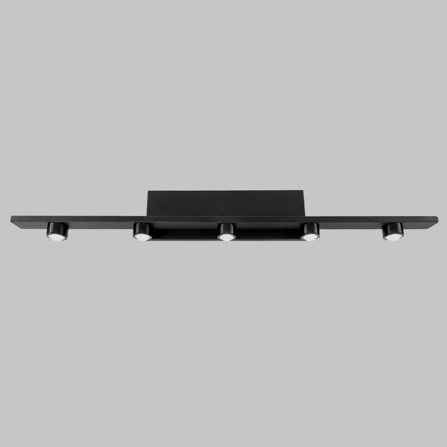 Светильник картинный LED 5*3W 4200K Матовый черный 220V IP20 L=600 мм IL.0040.0050-5 SBK IMEX