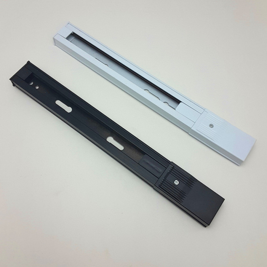 Шинопровод (Трек) 1м однофазный 220V 10A Черный TR-01 BK IMEX