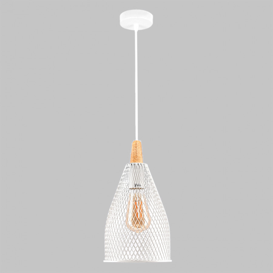 Люстра подвесная 1*60Вт E27 MD.3092-1-P WH IMEX